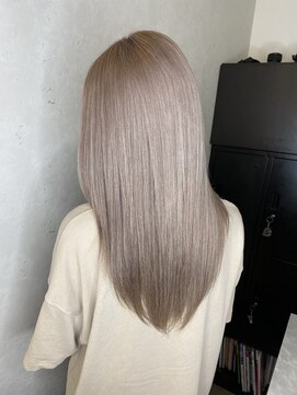 レガシーヘアーデザイン(Legacy hair design) ホワイトミルクティー