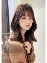 フォルテ 城北店 切りっぱなしボブ/エアリーロング/美髪/ピンクブラウン