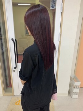 ランプ 柏(Lamp) ピンクブラウンカラー/ロング