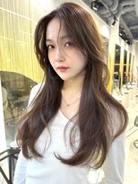 シティ(CITY)&nbsp;レイヤーカット 韓国ヘア カーテンバング ダブルカラー