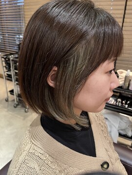 ユウヘアー 石川橋店(U Hair) インナーハイライト/ブリーチ/ダブルカラー