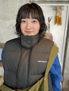 シック(sick) ボブパーマ【福岡/ショート・ボブ×パーマ】