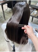 髪質改善ストレート