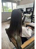 【さらツヤロングヘア☆】縮毛矯正