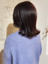 レジナヴィータ 栄(Reginavita)&nbsp;くびれヘア　顔周りカット　外ハネミディ　髪質改善　ブラウン