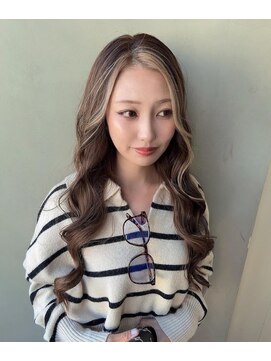 カフネヘアー(Cafune' hair) 顔まわりインナーカラー