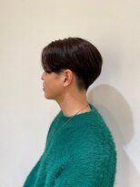 アーチ(ARCH) センターパート×ダークブラウン