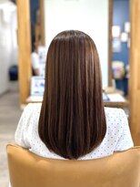 ヘアアンドケア エジェリラボ(hair&care egerie lab)&nbsp;egerie lab×縮毛矯正/マロンベージュ◎20代30代40代50代
