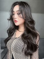 アイティーバイアルバム 藤沢店(IT by ALBUM) レイヤーロングニュアンスカラーアッシュブラック_ba502701