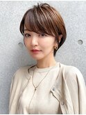 ショートヘア/大人ショート/ショートボブ/30代40代50代/表参道