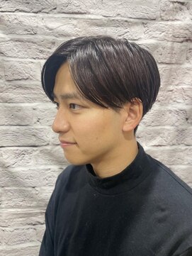 グレイスフル バーバープラチナム 六本木店(Graceful Barber platinum) スーツに合う爽やかナチュラルパートヘア