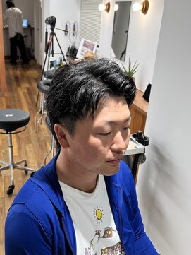 ザデイトウキョウ 表参道 青山(THE DAY TOKYO) ショートウルフ/アップバング/大人メンズ/メンズカット