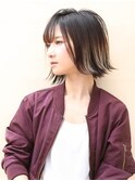 外ハネグラデーションミックス