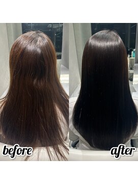 ルミス 銀座(Lumis) ストレートスタイル/艶髪/髪質改善/縮毛矯正/20代30代40代50代