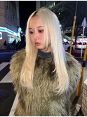 ロング顔まわりレイヤー