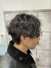 メンズカットパーマ魔法のバブル￥14300→￥13200