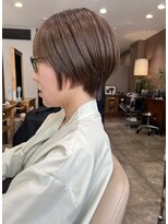 インビテーション 名古屋(invitation)&nbsp;ショート × オリーブカラー