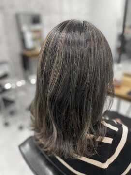 ミコ(MICO hair) サンドグレージュ×ダークブラウン