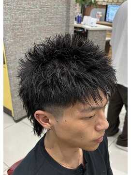 ヘアーパークキューブ マレットスパイキー