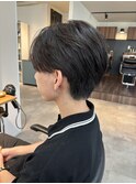 毛流れセンターパート/ナチュラル/ビジネス/千葉駅/保立