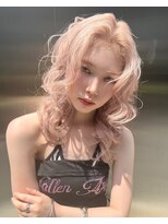 ベル 表参道Terrace(Belle)&nbsp;海外ガールヘア★極上ピンク★表参道/原宿/ハイトーン/ブリーチ