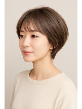 グランアージュ 錦糸町(grandage) ショートボブ/大人ショートボブ/マッシュ/ショート/丸みボブb