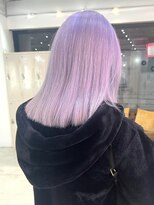 デート 下北沢(DATE) 下北沢ブリーチカラーハイトーンデザインカラー顔周りレイヤー◆