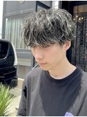 メッシュ×シャドウパーマ