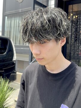 ヘアーアトリエ ラフェル(hair atelier Rafel) メッシュ×シャドウパーマ