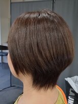 シュシュ(chou＊chou)&nbsp;20代30代40代/大人可愛い/レイヤーショート/暗髪/地毛風