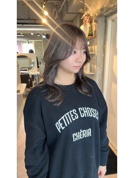 フォート(FORT) m54_やわらかヘーゼルグレージュ/ブリーチカラー/ダブルカラー