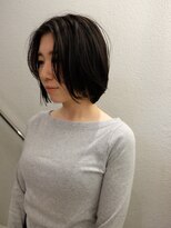 テテコケット(tete coquette)&nbsp;大人ミニボブ × 暗髪カラー × 透明感カラー