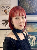 ドロシー(dorothy) ワンレンボブ レッド