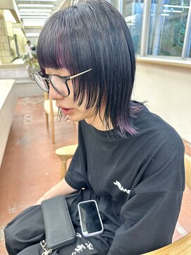 パークレーン アイス イヴェン(park lane ICI yeven) ケアブリーチ名古屋ブリーチなしダブルカラーベージュレイヤー