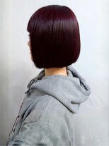 リコ 池袋東口店(Liko)&nbsp;ラベンダーグレージュ 透明感カラー 艶髪 ボブ 髪質改善 20代