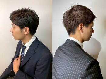 Men's salon Dahlia 恵比寿 メンズカット/メンズパーマ/ダウンパーマ/ブリーチ/カラーの写真/品格と清潔感を引き出す、大人のための上質ビジネスヘア