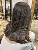 ノラ ヘアーサロン(NORA HAIR SALON)&nbsp;【中迫】大人の上品なハイライトカラー白髪ぼかし 脱白髪染め4