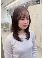 ネモネ バイ ミリー 梅田茶屋町(nemone by milly)&nbsp;レイヤーカット
