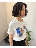 ボブにスパイラルパーマでスタイリングが楽に♪ニュアンスパーマ