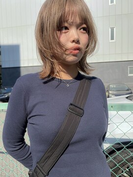 ブラウン(BROUN) ふわっと柔らかい ミルクティーベージュ