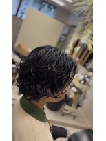 オアゾバーバー(OAZO BARBER) スパイラルパーマ/メンズカット/バーバー/六本木/フェード