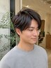 【Men's】メンズカット+炭酸クレンジングスパ(10分)