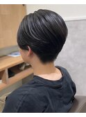 艶感マッシュショート