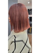 フェルン gekko二条店(FELN) 切りっぱなし×ボルドーカラー