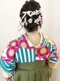 【neolivekuta町田】卒業式　袴着付け　ヘアセット　303
