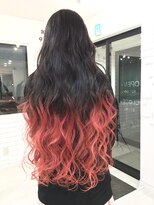 ヘアーデザイン クレオ(CREO)&nbsp;ブラック×チェリーピンク