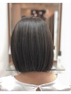 シータ ふじみ野(THETA) 透明感ハイライトボブ【シータふじみ野】