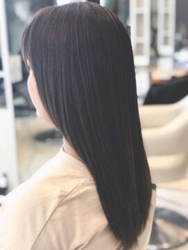 グランシュ 青葉台店(GranCieux) アッシュブラウン×艶髪ストレート