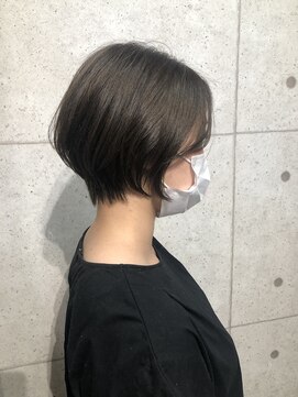 ヘアサロン ドットプラス 町田店(dot. plus) サロンワーク×ハンサムショート【中西里美】町田