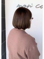 ヘアーサロン モンクール(hairsalon mon'coeur) 『 グラデーションボブ☆アッシュベージュ　くすみカラー 』